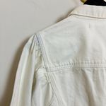 ALLSAINTS  Osa Puff Sleeve Denim Shirtdress in Wash Chalk White Size US 6 Photo 7