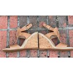 Antonio Melani Antonio Milani leather cork wedge Maree sandals size 9 Photo 6