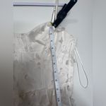 Thirty Thirty Elegant Cream Maxi Dress with Floral Accents Size XS Photo 7