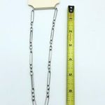 A New Day Necklace Chain Link Silver Tone Photo 2