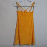 Divided H&M Orange Terry Cloth Halter Bandeau Mini Dress Swim Cover Up Size XS Photo 3