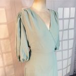 Amanda Uprichard  Alida Dress in Thyme size medium Photo 4