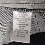 Studio I  28W Plaid Crop Bolero Crop Suit Jacket in Black White Photo 2