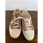 Clarks Mauve Suede Lace-Up Sneaker Size 7 Photo 4