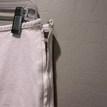 Le Jean White Denim Colette Midi Skirt Size Medium Photo 8