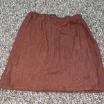 Pretty Little Thing Womens  Petite Chocolate Brown Brushed Mini Skirt Photo 7