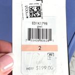 DKNY  Cross Back Scuba Crepe Gown 2 New Periwinkle Blue Formal Dress Black Tie Photo 12