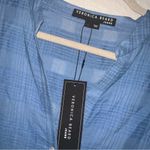 Veronica Beard Hanne Blue Tiered Dress Photo 6