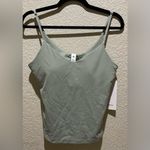 Lululemon  NWT Align Waist Length Cami Tank Top Fog Green Size 12 Photo 4