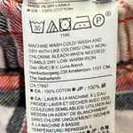 Banana Republic Women’s Holiday Red & White Plaid Flannel Pajama Bottoms Size M Photo 3