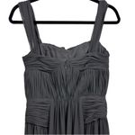 Vera Wang  Formal Chiffon Gown Gray Size 8 Wedding Special Event‎ Feminine Photo 6