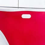 Hoaka Swimwear Hawaii Red Modern Bikini Bottom Photo 5