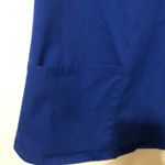 Jaanuu  Women’s Blue Nurse Hospital Scrub Top Size Medium Photo 2
