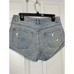 Amuse Society Cut Off Distressed Button Fly Jean Shorts Size 27 Photo 1
