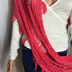 Tahari  Macrame Wrap Shawl Photo 8