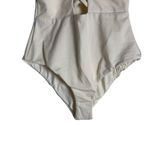 Dippin’ Daisy’s Bliss White Lattice Plunge One Piece Swimsuit Size XS Photo 5
