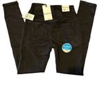 Wallflower High Rise Skinny Jeans Black Denim Stretch Slim Fit Photo 2