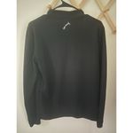 Swingdish Black Long Sleeve Quarter Zip Golf T Shirt Photo 2