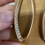 Kendra Scott  Raquel rose gold rhinestones dangle pierced earrings Photo 1