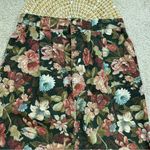 Gotcha Covered Vintage High Rise Midi Skirt Floral Print Cottagecore Western 10 Green Photo 2