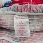 No Boundaries  Red Smock Ruffle Tube Swim Sports Bra Beach Bikini Top M Medium Photo 5