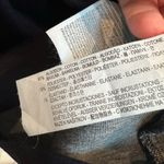 ZARA  Dark Blue Denim Couture Shift Dress Floral Rhinestones Women’s Size Medium Photo 11