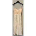 Free People Sweet Nothings Cotton Gauze Midi Sundress Size Small Photo 10