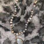 Earthbound Green Stone Statement Necklace Photo 0