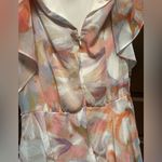 Calvin Klein  Pastel Floral Maxi Dress Photo 4