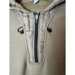 Tribal Jeans Hoodie Women Large Brown Zip‎ Front Pullover Sweatshirt Athleisure Photo 6