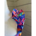 NWT JCrew Floral Tropical Square Neck Midi Dress Blue Size 8 Photo 8