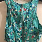 Delia's dELiA*s Teal Floral Cut-Out Sundress Photo 3