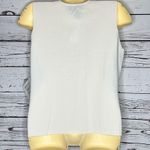 Joseph A . NWT Size XL White - Bead Embellished Tank Top Blouse Photo 1