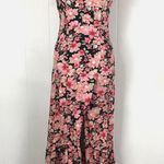 Rewind NWOT Floral Maxi Dress Pink || Large Photo 0