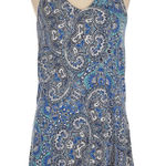 Sigrid Olsen  Sleeveless Blue Print Athletic Dress size Medium Photo 0