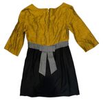 French Connection color block empire waist mini dress with bow detail Photo 1