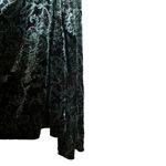 Briggs New York Top Womens 2X Multicolor Floral Faux Velvet Print Cowl Blouse Photo 4