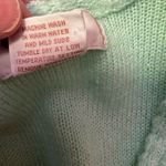 Vtg 70s mint green cardigan vest Size M Photo 2