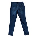 Nine West  Heidi pull-on skinny dark wash stretchy blue denim jeans size 6 Photo 1