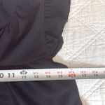 Monteau  Los Angeles Black Tiered Ruffle Sleeve Blouse‎  Size Small Photo 6