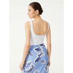 NWT OGL Move Ribbed Ruched Side Tank Top in Black Built Photo 7