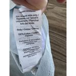 Alphalete  Women's Heavy Cotton Cropped Cut Off - Lotus Blue , Size XXXL Photo 5