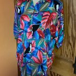 Vintage 80s California crush Hawaiian toucan shirt Size M Photo 9