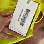 RUNAWAY THE LABEL Runaway The Label Charis Mini Dress Lime Size Medium NWT Photo 3