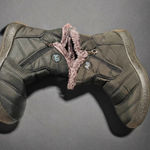 AB Fleece Lined Winter Boots Women’s Size 6 Zip Up Black Photo 2