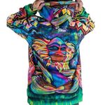 Electro Threadz Meditating Rafiki Unisex Hoodie, Sz L Size L Photo 0