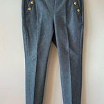 Banana Republic RARE Women’s Sailor Jean Ankle Trousers with Gold Buttons Size 4 Photo 0