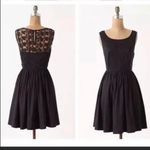 Anthropologie Moulinette Soeurs Sweet Enticement Black Dress Size 2 Photo 3