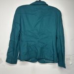 Vintage E.R. GERARD for RENLYN Teal Blazer Jacket Women’s Size 10 Gold Button Blue Photo 9