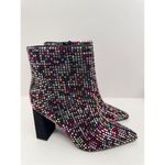 Wild Pair  Dress Boots Multicolor Pointed Toe Block Heel Fashion Boots Size 9 NEW Photo 3